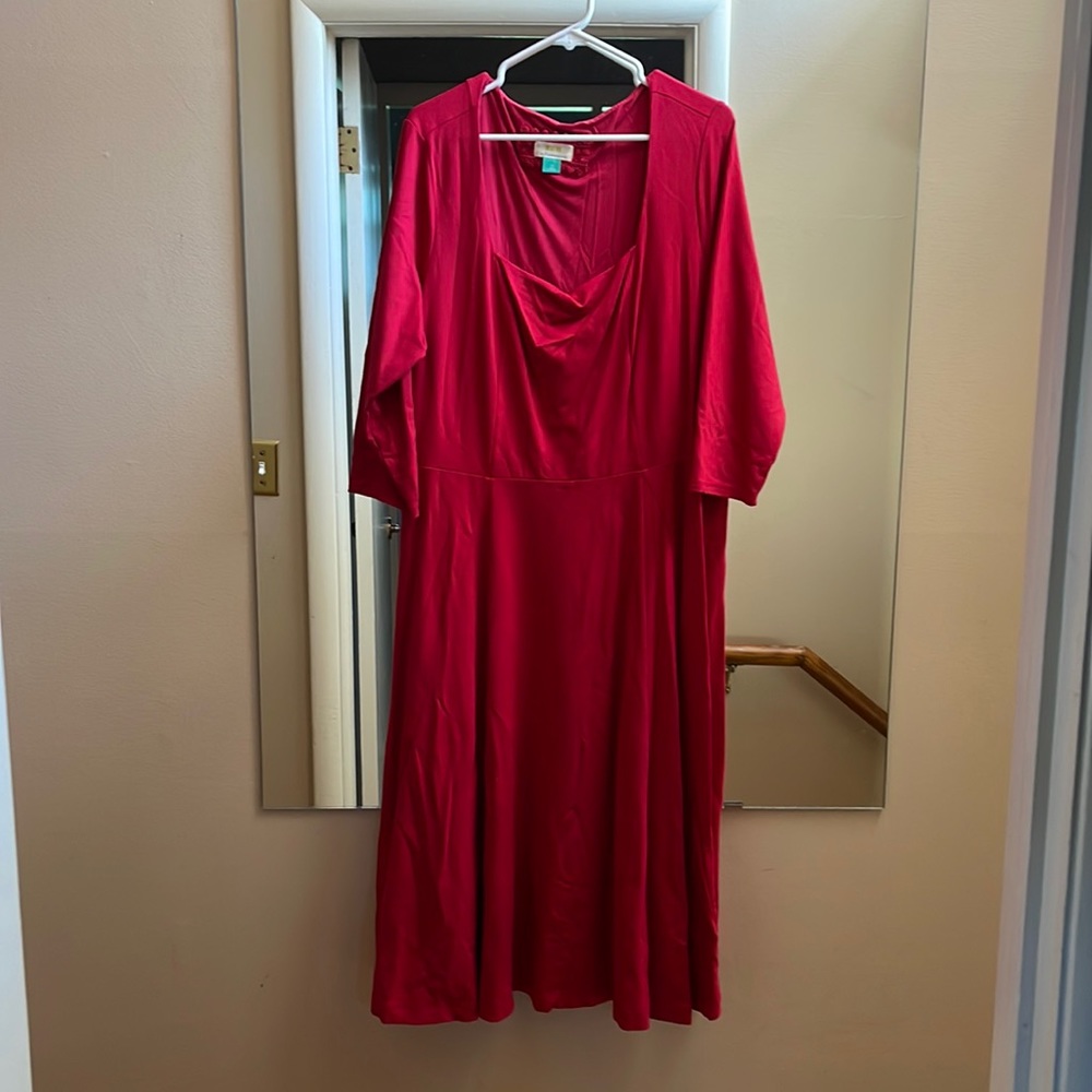 Anthropologie midi dress